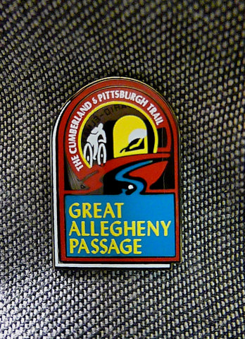 Great Allegheny Passage Metal Lapel Pin