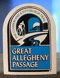 Great Allegheny Passage Outdoor Quality Sticker